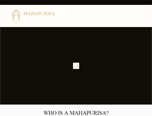 Tablet Screenshot of mahapurisa.org
